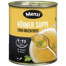 Menzi Hühner Suppe Konzentriert 1:10 3er Pack (3x800g Dose) + usy Block