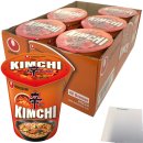 NONGSHIM Instant Nudeln Kimchi 6er Pack (6x75g Packung) + usy Block