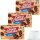 Nestle Choco Crossies Classic 3er Pack (3x150g Packung) + usy Block