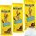 Nesquik Schokoladentafel Milchschokolade mit Milchfüllung 3er Pack (3x100g Tafel) + usy Block