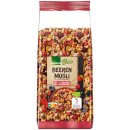 Edeka Bio Beeren Müsli mit 24 % Früchten und Hafer- Roggen- und Weizenvollkornflocken 3er Pack (3x750g Packung) + usy Block