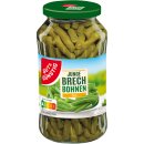 Edeka Brechbohnen fein sortiert geschnitten 6er Pack (6x680g Glas) + usy Block