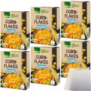 Edeka Cornflakes ungesüßt knusprig geröstete Maisflocken 6er Pack (6x375g Packung) + usy Block