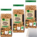 Edeka Bio Dinkelflakes mit Dinkelvollkornmehl aus Deutschland 3er Pack (3x200g Packung) + usy Block