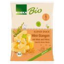 Edeka Bio Mini-Stangen mit Mais und Hirse ab 1 Jahr 3er Pack (3x30g Packung) + usy Block