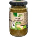 Edeka Bio Pesto alla Genovese mit Basilikum 3er Pack (3x190g Glas) + usy Block