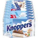 Knoppers Joghurt Waffelschnitte gehackten Haselnüssen 8x25g MHD 01.02.2024 Restposten Sonderpreis