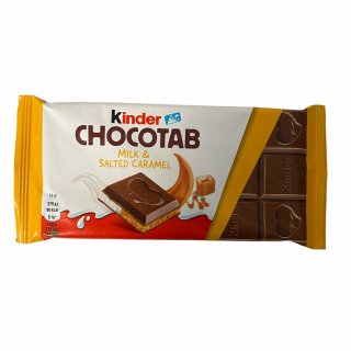 kinder chocotab mik salted caramel