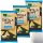 Edeka Bio Tortillachips gesalzen aus Maismehl 3er Pack (3x125g Packung) + usy Block