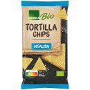 Edeka Bio Tortillachips gesalzen aus Maismehl 6er Pack (6x125g Packung) + usy Block