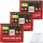 Ritter Sport Nussklasse Dunkle Voll-Nuss Schokolade 3er Pack (3x100g Tafel) + usy Block