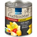 Edeka 5-Fruchtcocktail große Stücke gezuckert 3er Pack (3x820g Dose) + usy Block