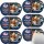 Appel Zarte Filets vom Hering Tomate-Mozarella 6er Pack (6x200g Dose) + usy Block