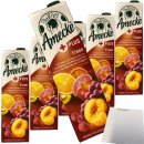 Amecke Mehrfruchtsaft 100% Saft + Eisen 6er Pack (6x1 Liter Packung) + usy Block