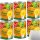 Gut&Günstig Ananas ganze Scheiben in eigenem Saft 6er Pack (6x820g Dose) + usy Block
