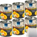 Edeka Aprikosen halbe Frucht gezuckert 6er Pack (6x225g...