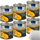 Edeka Aprikosen halbe Frucht gezuckert 6er Pack (6x820g...