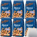 Lorenz Erdnüsse würzig pikant ohne Fett geröstet 6er Pack (6x150g Packung) + usy Block