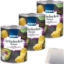 Edeka Artischockenherzen küchenfertig 3er Pack (3x400g Dose) + usy Block
