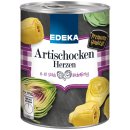 Edeka Artischockenherzen küchenfertig 6er Pack (6x400g Dose) + usy Block