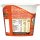 Maggi 5 Minuten Terrine Nudeln in dunkler Gulasch-Sauce 4er Pack (4x60g Becher) + usy Block