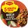 Maggi 5 Minuten Terrine Nudeln in dunkler Gulasch-Sauce 12er Pack (12x60g Becher) + usy Block