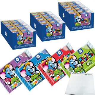 Küchle Knabber Esspapier 4-farbig verschiedene Geschmäcker 3x VPE (3x625g Packung) + usy Block