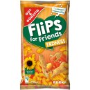 Gut&Günstig Erdnuss-Flips Mais-Erdnuss-Snack 6er Pack (6x200g Tüte) + usy Block