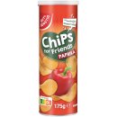 Gut&Günstig Paprika-Stapelchips für Knabberfans (175g Packung)