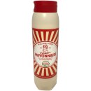 Feinkost Popp Delikatess Mayonnaise 80% Pflanzenöl 6er Pack (6x650ml Tube) + usy Block