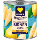 Edeka Herzstücke Williams-Christ-Birnen viertel...