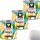Edeka Herzstücke Williams-Christ-Birnen viertel Frucht gezuckert 3er Pack (3x225g Dose) + usy Block