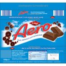 Aero zarte Vollmilch Luft-Schokolade VPE (15x100g Tafel) + usy Block