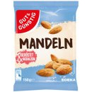 Gut&Günstig Mandeln geröstet und gesalzen 3er Pack (3x150g Packung) + usy Block