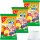 Gut&Günstig Softmix fruchtige Kaubonbons in 5 leckeren Sorten 3er Pack (3x500g Packung) + usy Block