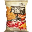 HeiMart Krosse Kerle Tomate & Paprika Chips in der Schale geröstet 3er Pack (3x115g Packung) + usy Block