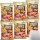 HeiMart Krosse Kerle Tomate & Paprika Chips in der Schale geröstet 6er Pack (6x115g Packung) + usy Block