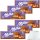 Milka Tafelschokolade Peanut-Caramel Großtafel 6er Pack (6x276g Tafel) + usy Block