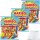 Haribo Rainbow Sauer Tropical Pfirsich Erdbeere Apfel Geschmack 3er Pack (3x160g Packung) + usy Block