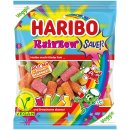 Haribo Rainbow Sauer Tropical Pfirsich Erdbeere Apfel Geschmack 6er Pack (6x160g Packung) + usy Block