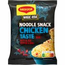 Maggi Magic Asia Nudel Snack Instant Huhn (12x62g Packungen)
