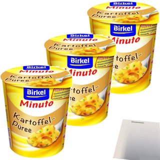 Birkel Minuto Kartoffeltopf 3er Pack (3x47g Packung) + usy Block