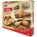 Schulte Feinste Auslese Gebäckmischung Kekse 11 leckere Sorten 3er Pack (3x300g Packung) + usy Block