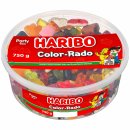 Haribo Color-Rado Fruchtgummi Lakritz Mischung (750g...