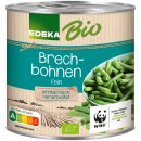 Edeka Bio Brechbohnen fein sortiert 3er Pack (3x400g Dose) + usy Block