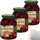 Edeka Bio Sauerkirschen entsteint 3er Pack (3x195g Glas...