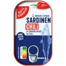 Gut&Günstig Sardinenfilets in Sonnenblumenöl mit Chili (125g Packung)