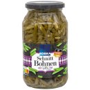 Edeka Schnittbohnen sehr fein sortiert erntefrisch verarbeitet 6er Pack (6x530g Glas) + usy Block