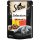 Sheba Selection in Sauce mit Huhn & Rind 3er Pack (3x85g Packung) + usy Block
