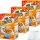 Gut&Günstig Mini Zimtos Vollkornweizenflakes mit Zimtgeschmack Cerealien 3er Pack (3x750g Packung) + usy Block